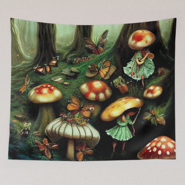 Item preview, Fairytale village - Fantasy dream designed and sold by Monkyra.