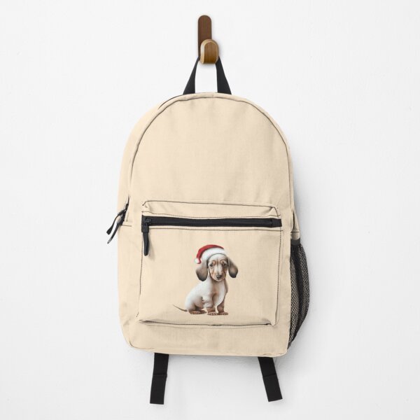 Item preview, Dachshund with Santa hat designed and sold by MAV-Arts.