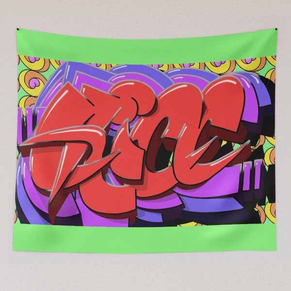 Item preview, Red Swoopy thiCC Graffiti Design designed and sold by thicc216.