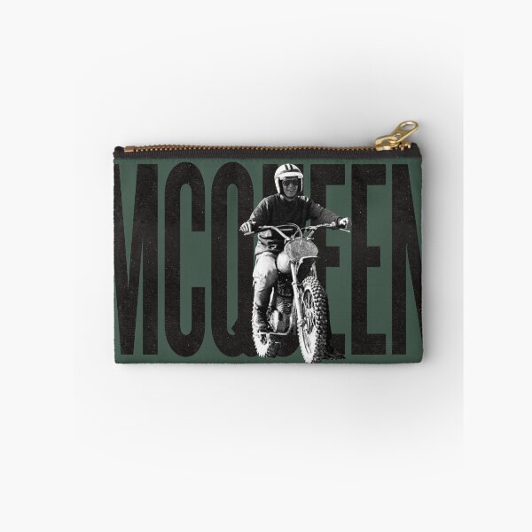 Item preview, Steve McQueen on classic Husky - on Green designed and sold by boltjesdesign.