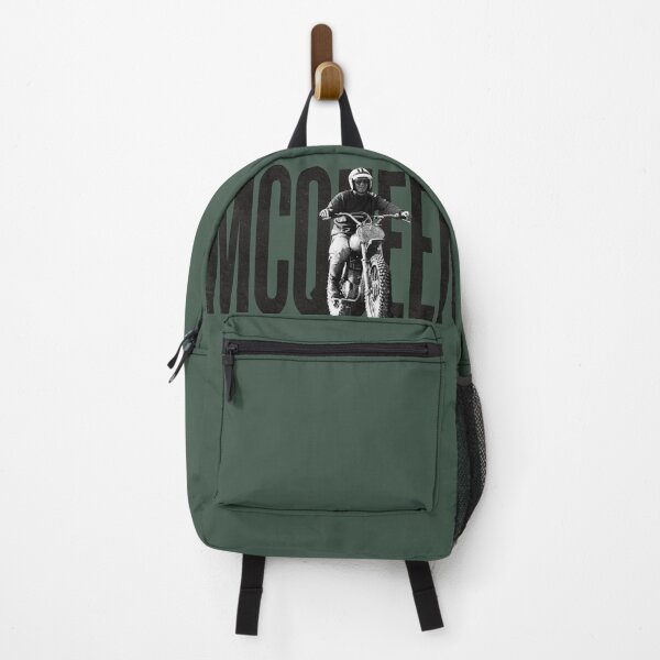 Item preview, Steve McQueen on classic Husky - on Green designed and sold by boltjesdesign.
