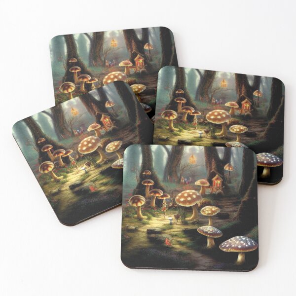 Item preview, Fairytale village - Fantasy dream designed and sold by Monkyra.