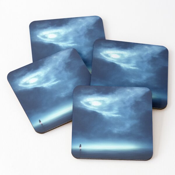 Item preview, Celestial Sea - Blue Whirlpool  designed and sold by DesignerKin.