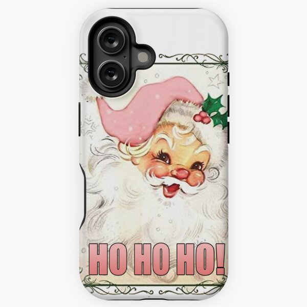 Item preview, retro vintage pink santa claus designed and sold by Jerry Tom ⭐⭐⭐⭐⭐.