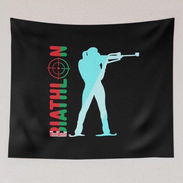Item preview, Biathlon Belarus Flag | Belarus Team Biathlon | Winter Sports designed and sold by AMINE  ★★★★★.