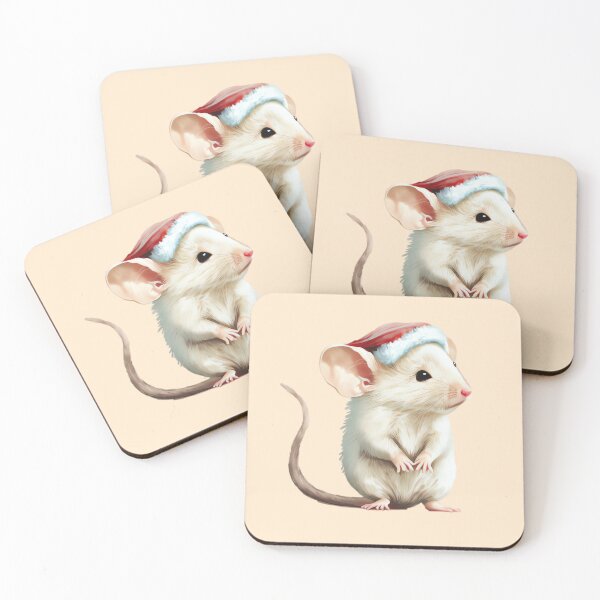 Item preview, Mouse with Santa hat designed and sold by MAV-Arts.