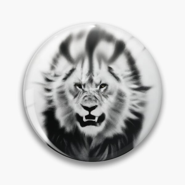Item preview, Male lion running designed and sold by ReachForArt.
