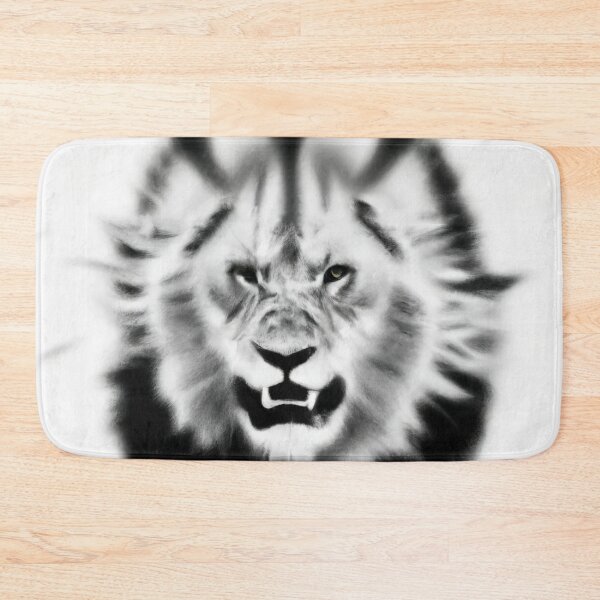 Item preview, Male lion running designed and sold by ReachForArt.