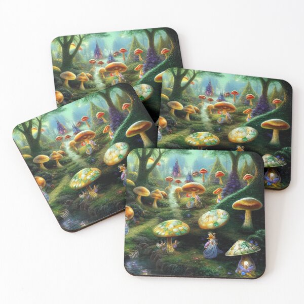 Item preview, Fairytale village - Fantasy dream designed and sold by Monkyra.