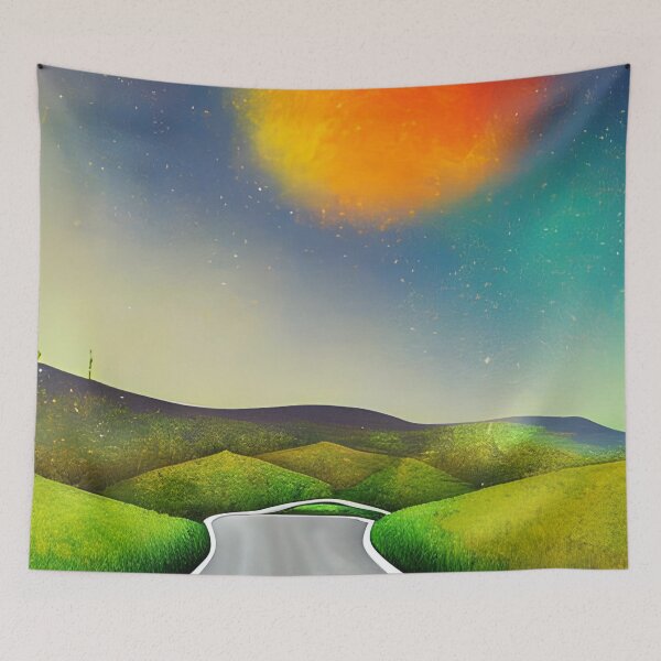 Item preview, Cosmos Road Artwork designed and sold by The Love Quill.