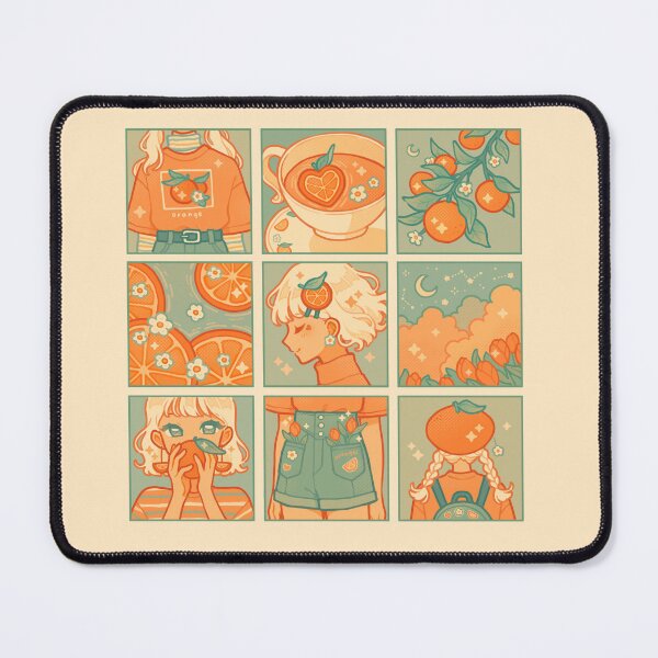 Item preview, orange moodboard designed and sold by freshbobatae.
