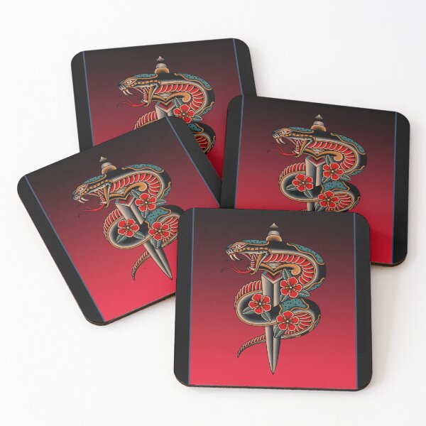 Item preview, Python snake Japanese art designed and sold by AlloutApparel.