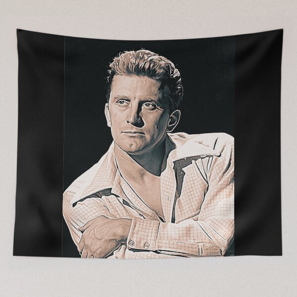 Item preview, Kirk Douglas Art - vintage painting - D79 designed and sold by DecoVintage.