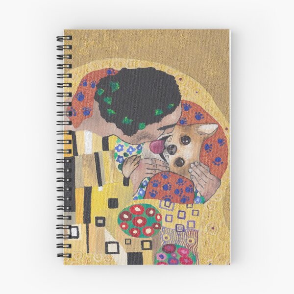 Item preview, Dog Kiss like Klimt! designed and sold by sarahkeenan.