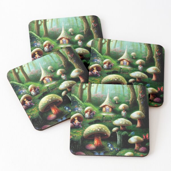 Item preview, Fairytale village - Fantasy dream designed and sold by Monkyra.
