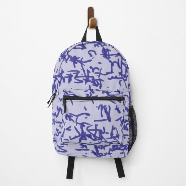 Item preview, Scribble pattern navy blue tone. designed and sold by MirBer.