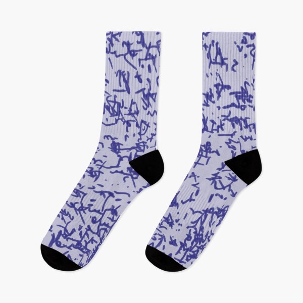 Item preview, Scribble pattern navy blue tone. designed and sold by MirBer.