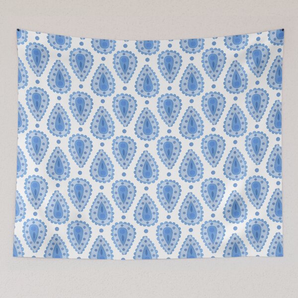 Item preview, Blue patterndesign  designed and sold by Lessonsprint.