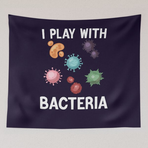 Item preview, Bacteria Gift Funny Microbiology I Play With Bacteria Gift designed and sold by Sarah38.