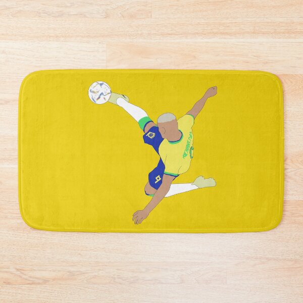 Item preview, Richarlison Bicycle Kick Brazil World Cup Minimalist designed and sold by Hevding.
