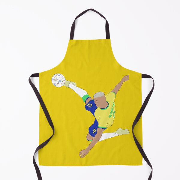 Item preview, Richarlison Bicycle Kick Brazil World Cup Minimalist designed and sold by Hevding.