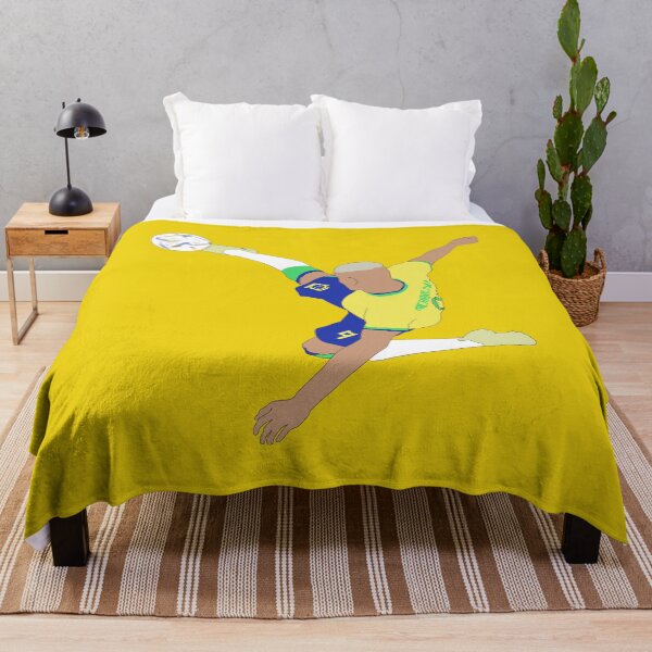 Item preview, Richarlison Bicycle Kick Brazil World Cup Minimalist designed and sold by Hevding.