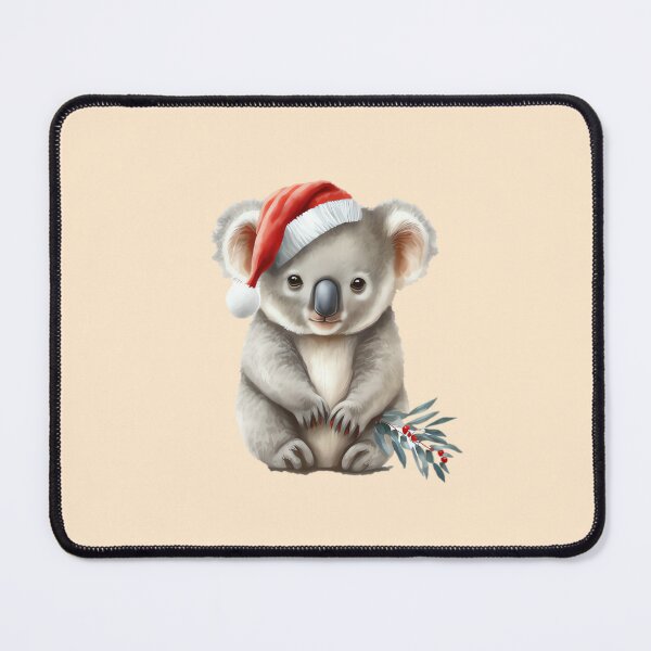 Item preview, Koala with Santa hat designed and sold by MAV-Arts.