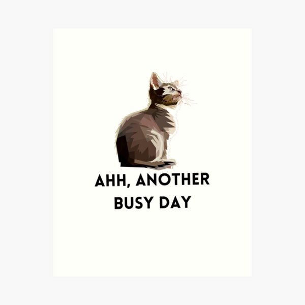 Cat Shitpost meme Art Board Print for Sale by Season's Store