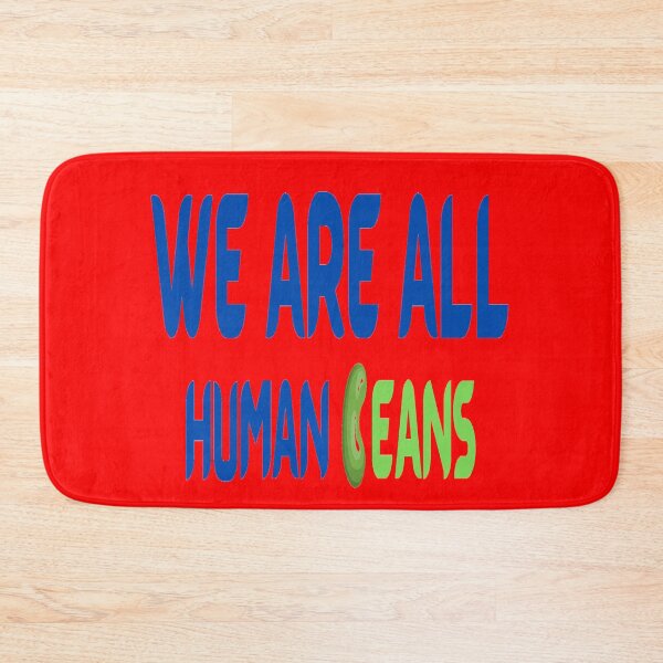 Item preview,  WE ARE ALL HUMAN BEANS - WE ARE ALL HUMAN - TEXT designed and sold by ArtzandDesignz.