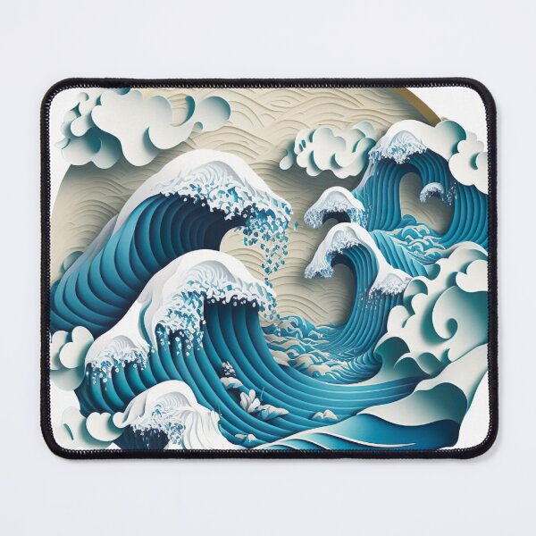 Item preview, Under the Wave off Kanagawa Paper designed and sold by Itis-Whatitis.