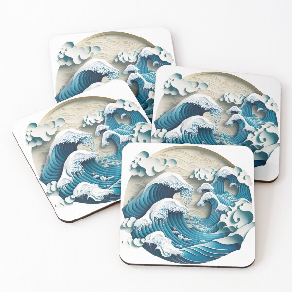 Item preview, Under the Wave off Kanagawa Paper designed and sold by Itis-Whatitis.