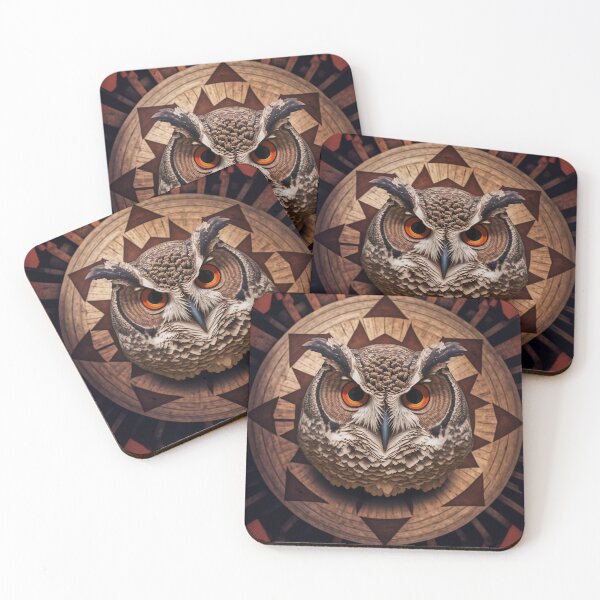 Item preview, Owl keeper of wisdom designed and sold by Evo Heyning.