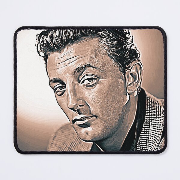 Item preview, Robert Mitchum Art - vintage painting - D81 designed and sold by DecoVintage.