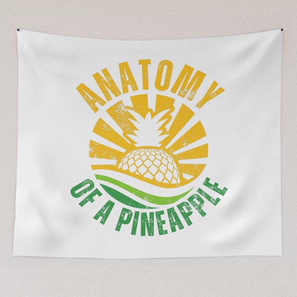 Item preview, Anatomy Of A Pineapple designed and sold by ArtemisDesignss.