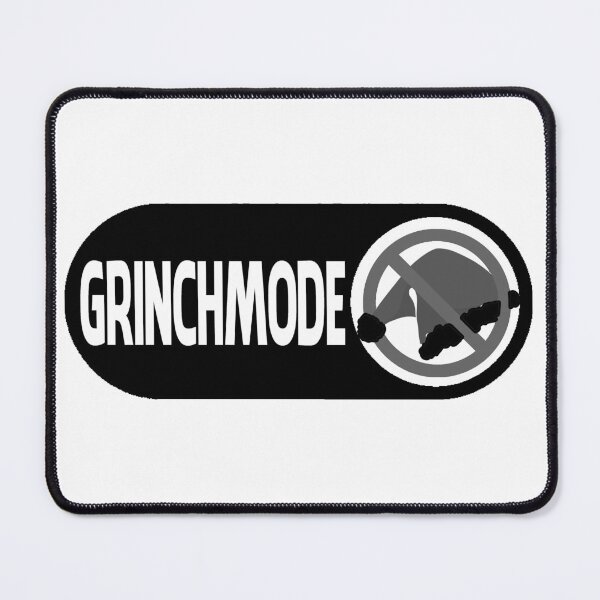Artikelvorschau, Grinch-Modus in Schwarz an entworfen und verkauft von Manoroma.