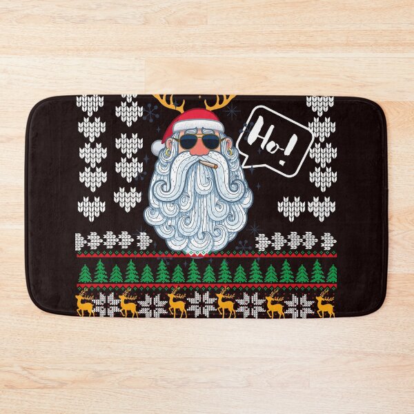 Item preview, Funny Santa Ugly Christmas Sweater Tshirt designed and sold by Rodellina.