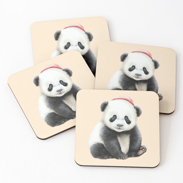 Item preview, Panda with Santa hat designed and sold by MAV-Arts.