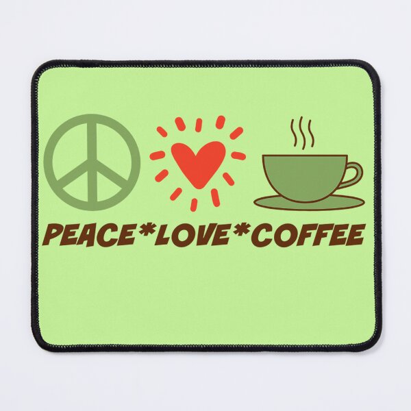Item preview, Peace*Love*Coffee! Coffee Lover Gift designed and sold by SSustainable.