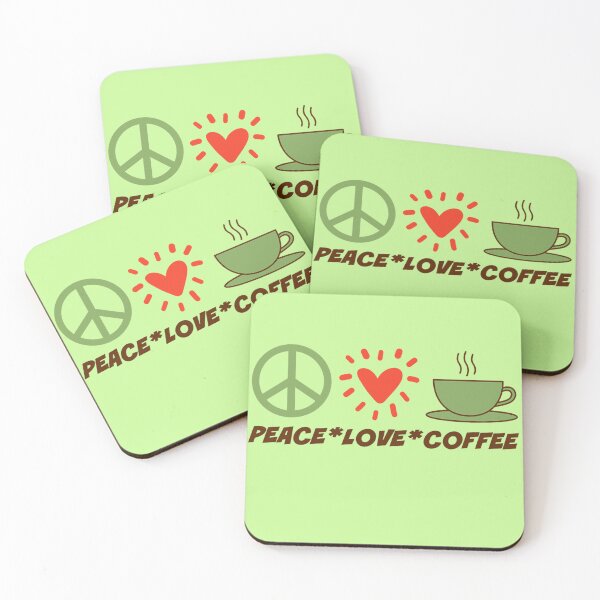 Item preview, Peace*Love*Coffee! Coffee Lover Gift designed and sold by SSustainable.
