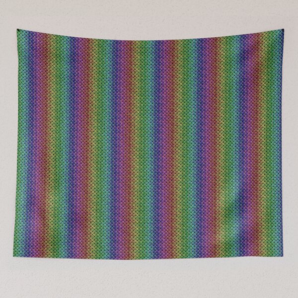 Item preview, Rainbow D8 Pattern designed and sold by ianablakeman.