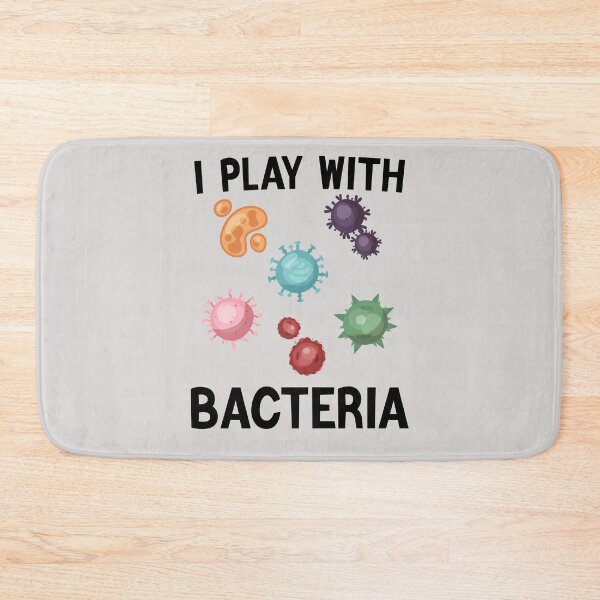 Item preview, I Play With Bacteria Shirt Funny Microbiology Bacteria Lab designed and sold by Sarah38.