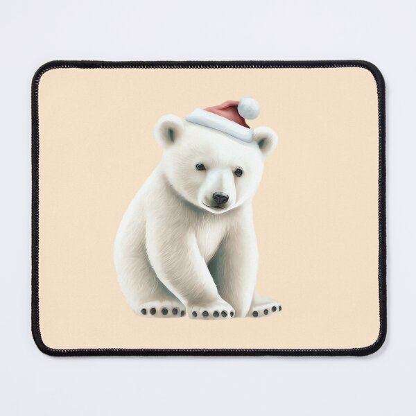 Item preview, Bear with Santa hat designed and sold by MAV-Arts.