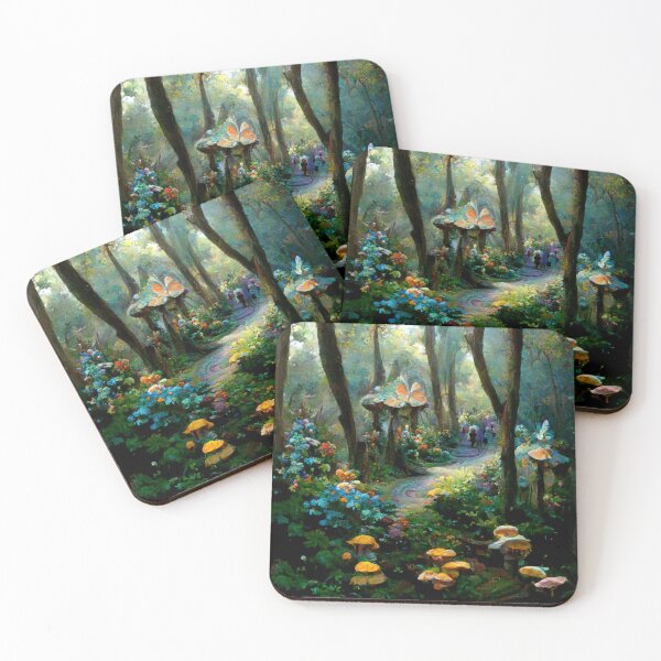 Item preview, Fairytale village - Fantasy dream designed and sold by Monkyra.