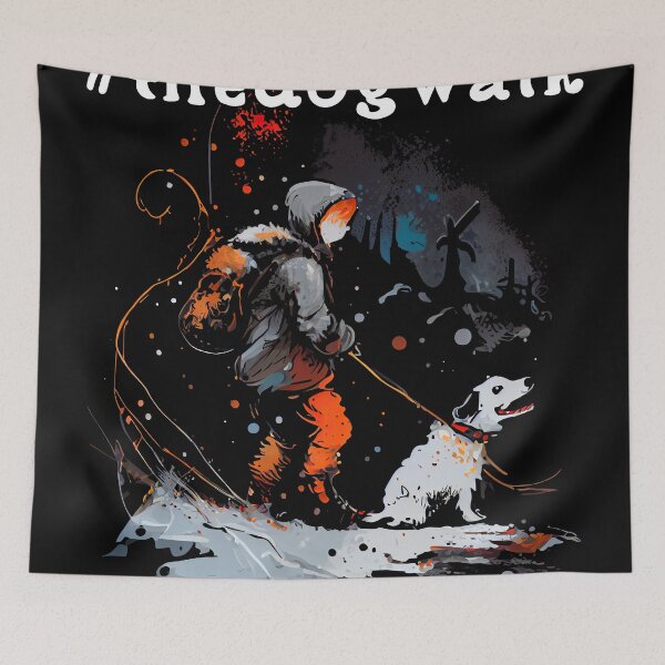 Item preview, Hashtag The Dog Walk (Trend) designed and sold by David Apricot.