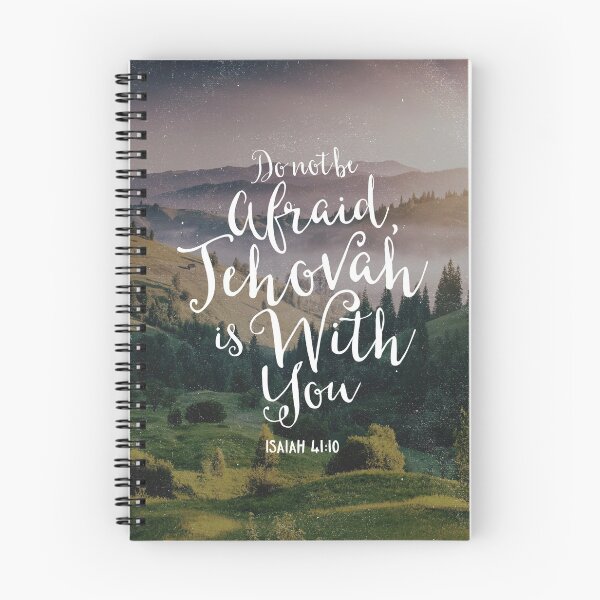 Item preview, Do Not Be Afraid, Jehovah Is With You designed and sold by Paper Bee Gift Shop.