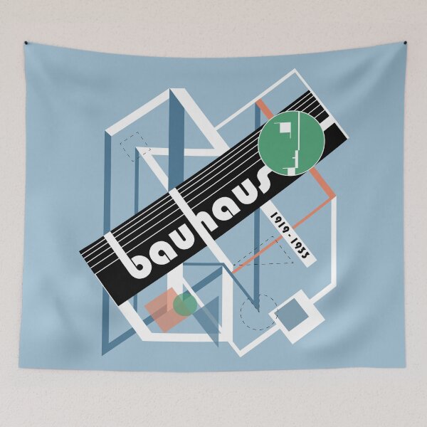 Item preview, Bauhaus Abstract Artwork Geometric Composition H original design  designed and sold by paragonDesign28.