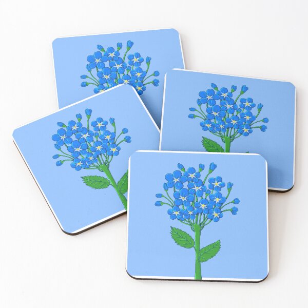 Item preview, Forget Me Nots designed and sold by ParasolMushroom.