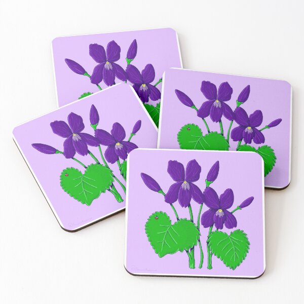 Item preview, Violets designed and sold by ParasolMushroom.