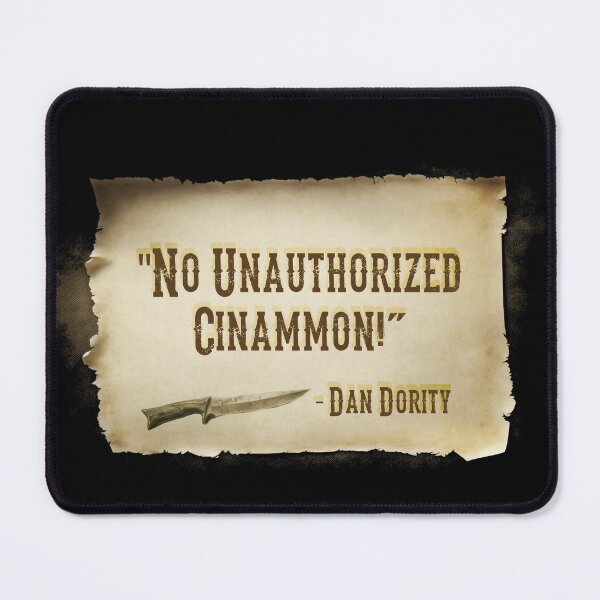 Item preview, No Unauthorized Cinnamon! designed and sold by Imagequest.