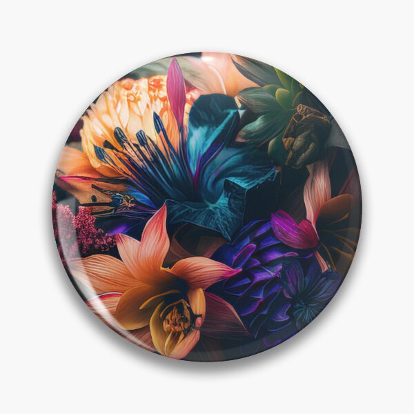 Item preview, Beautiful bouquet of colorful flowers designed and sold by RK - Shop.